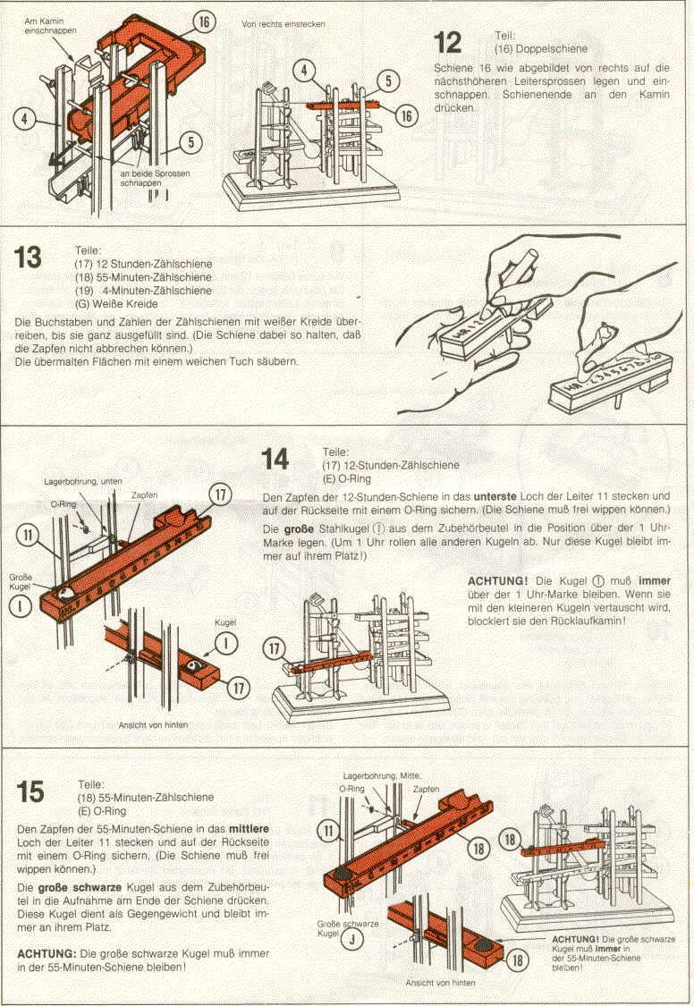 Kugeluhr Bauanleitung Seite 5